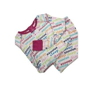 Sonoma pink waffle knit 2 pc drawstring pajama pant